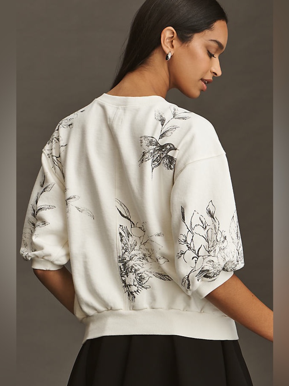 The Niki Bubble Sweatshirt by Pilcro - Picture 2 of 7
